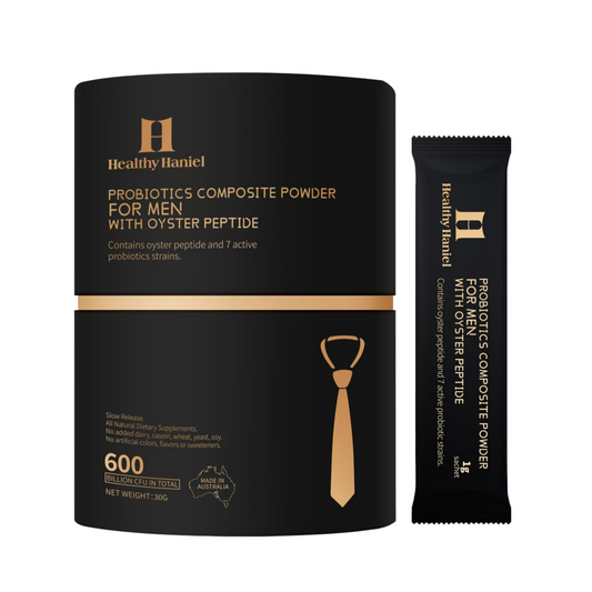Healthy Haniel Probiotics Composite Powder for Men with Oyster Peptide 600 Billion